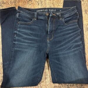 American Eagle Outfitters Women's Deep Indigo Skinny Jeans